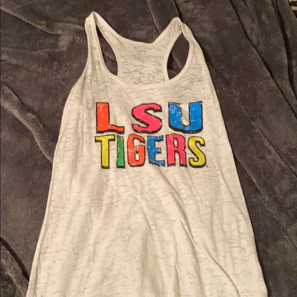 White tank top